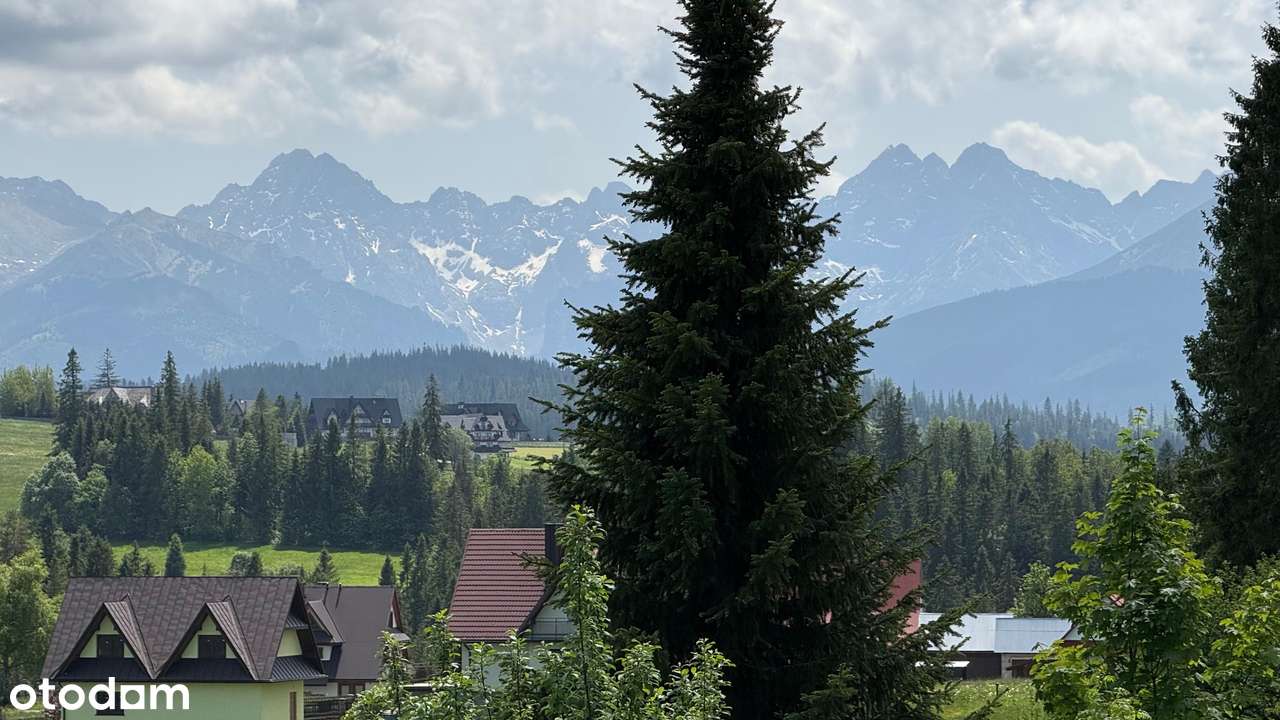 Niesamowita działka 86 ar,rozpoczęta budowa, Bukowina Tatrzańska,Tatry-1