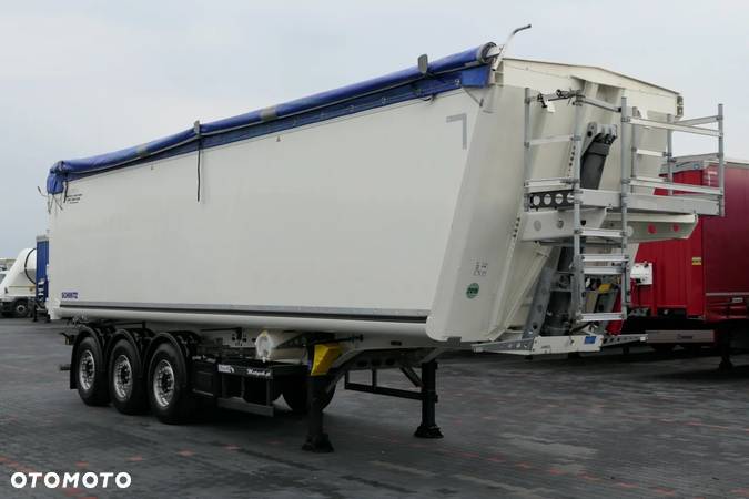 Schmitz Cargobull WYWROTKA 50 M3 / MULDA ALUMINIOWA / KLAPO-DRZWI / OŚ PODNOSZONA / 2019 R / - 8