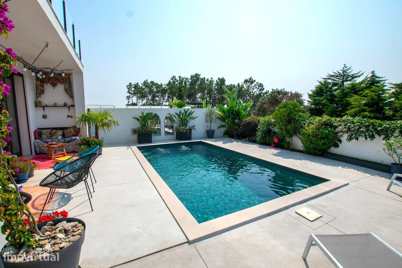 Moradia T4 com piscina e jardim - perto de São Martinho do Porto - Grande imagem: 4/34