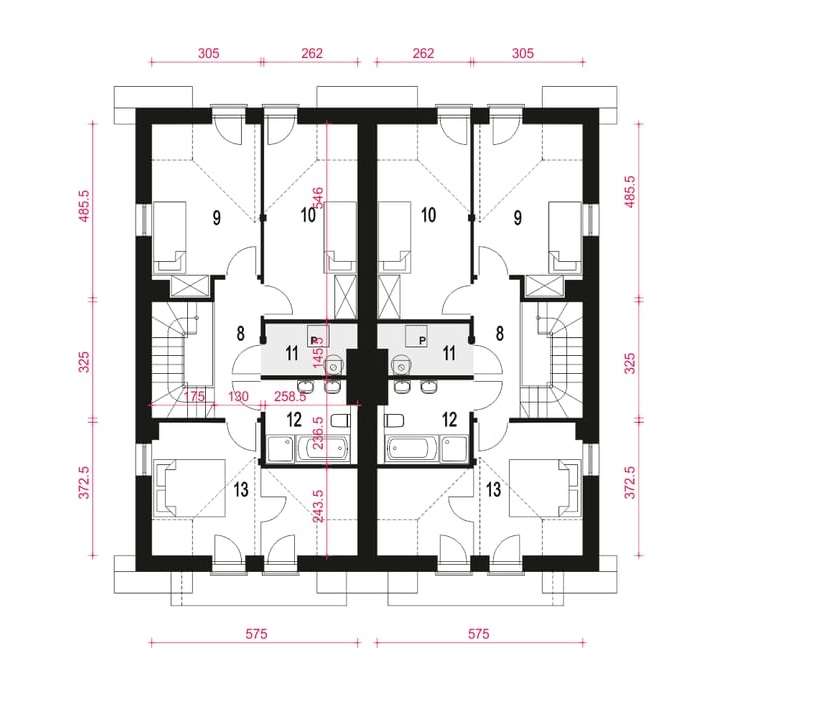 Wyjątkowy segment domu  – idealny dla rodziny, wśród jezior i lasów-13