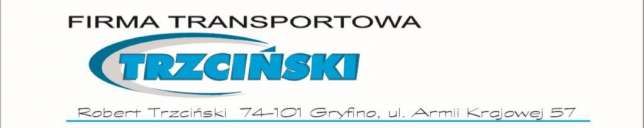 Firma Transportowa Trzciński, Robert Trzciński logo