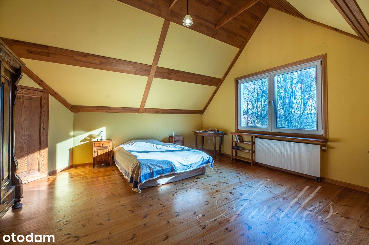 Malownicza działka, przestronny dom, tuż przy Puszczy Kampinoskiej.-18