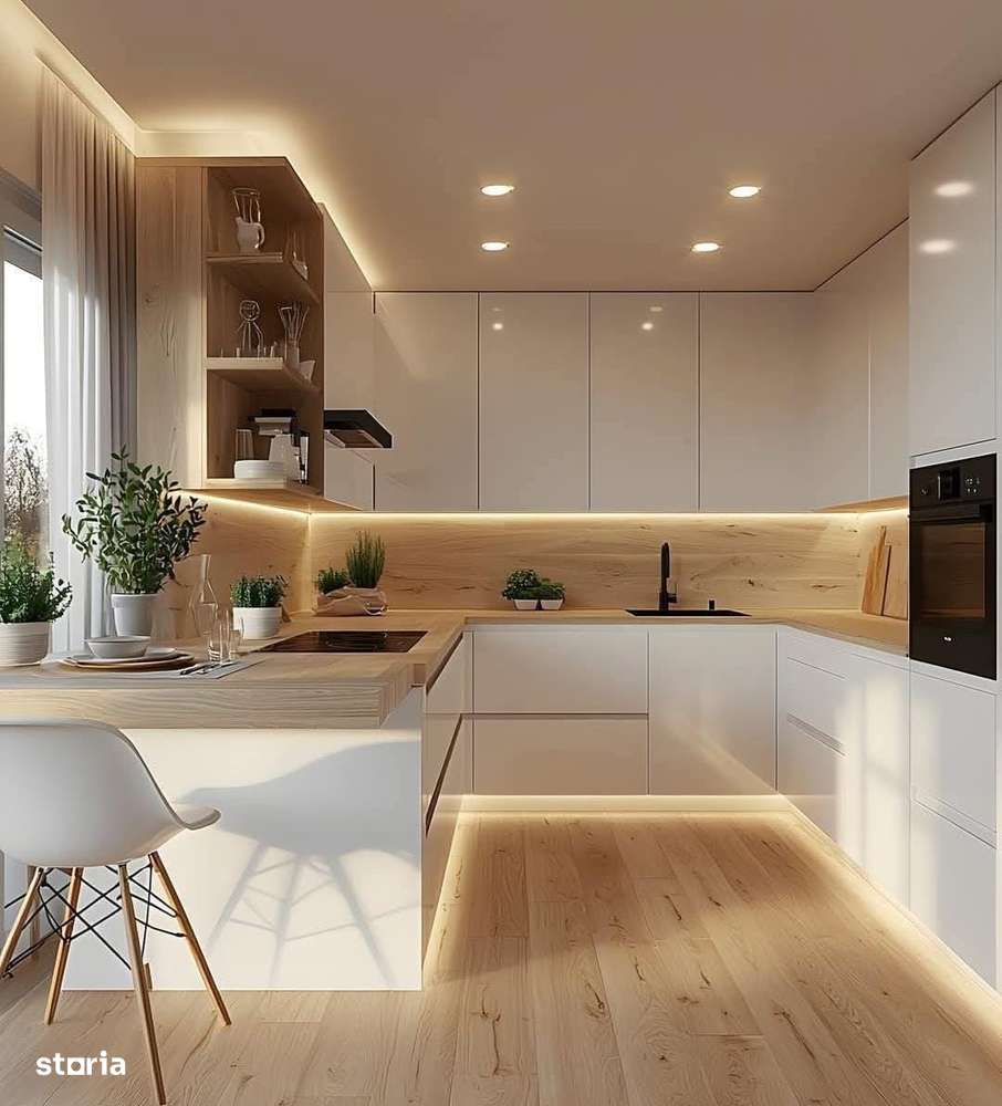 Penthouse Nou zona Mihai Bravu Finalizat 3 min metrou - Imagine principală: 5/20