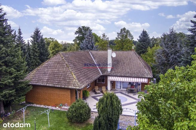 Atrakcyjny dom, Strzelin, działka 0,84 ha, sauna,