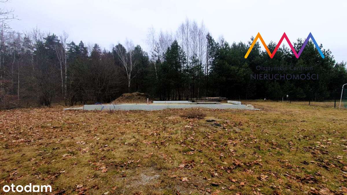 Wynki- działka z rozpoczętą budową - Pełny obrazek: 4/4