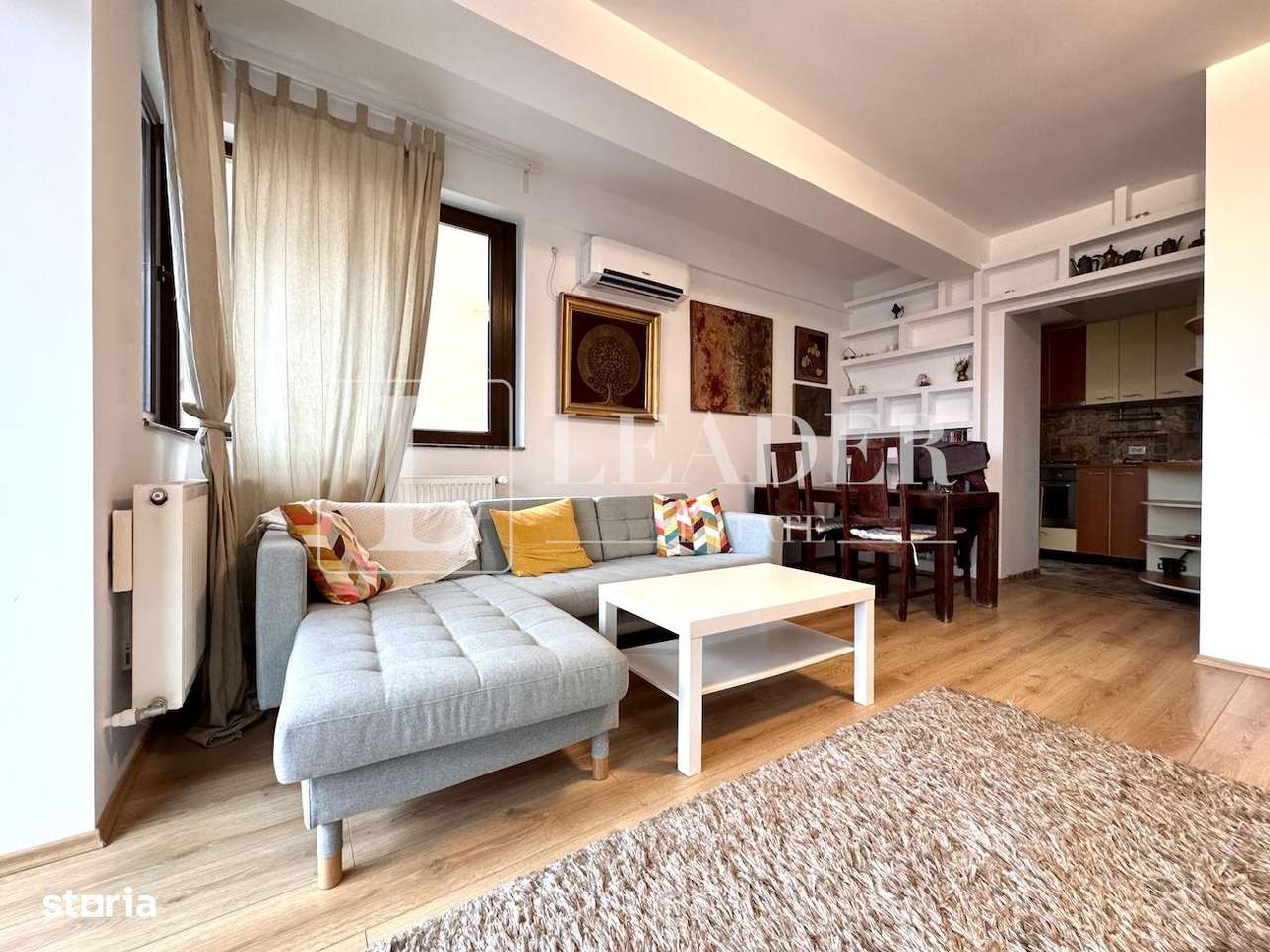 Apartament de 3 camere in Bloc nou 2010 | Domenii 1 Mai | Mobilat comp - Imagine principală: 4/20