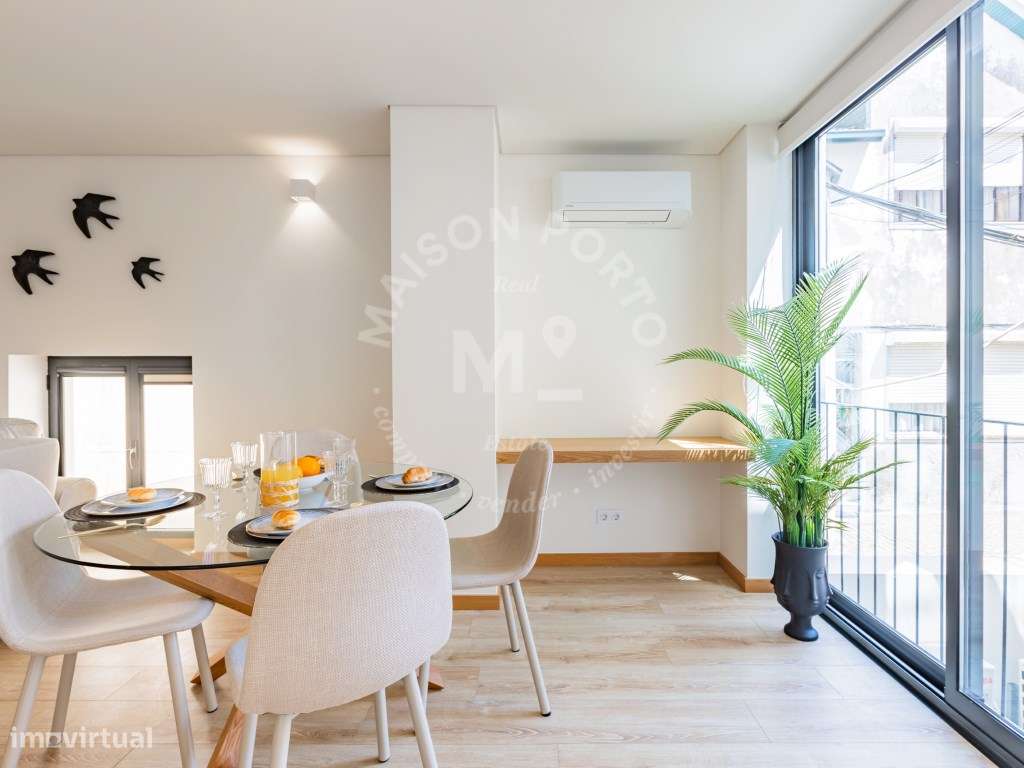 Apartamento T1 com Varanda Totalmente Equipado e Mobilado no Bonfim...-19