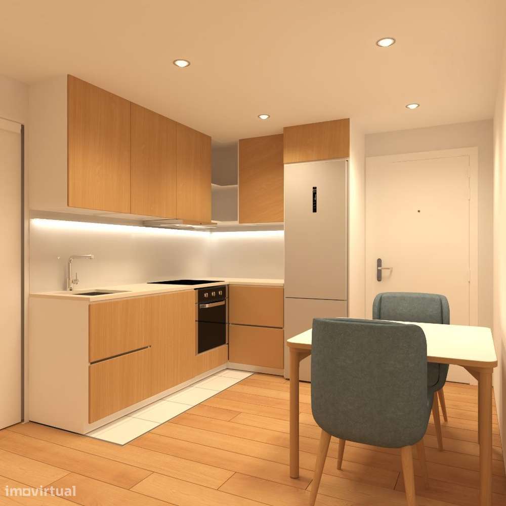 Vendo apartamento T 1 Novo no centro Póvoa , junto a praia - Grande imagem: 4/7