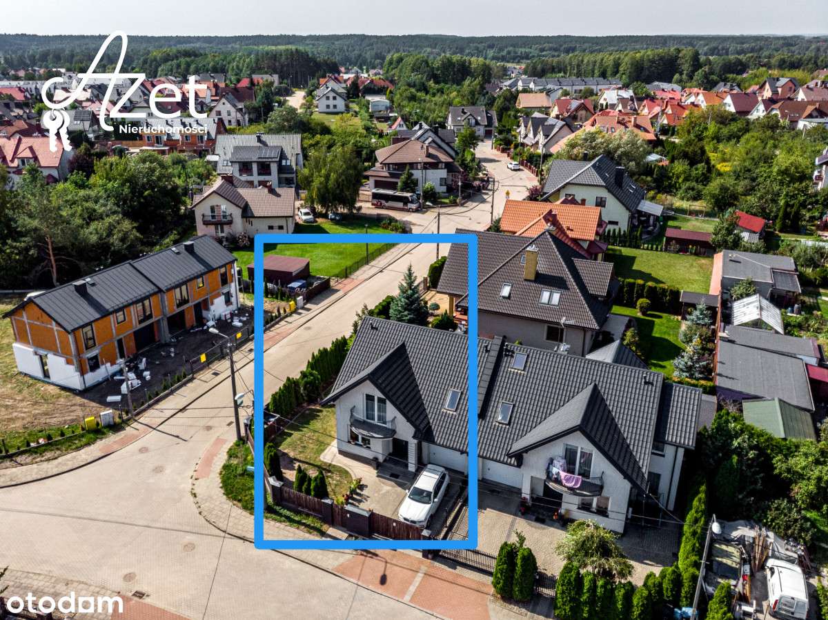 Rodzinny bliźniak z ogrodem – wysoki standard-3