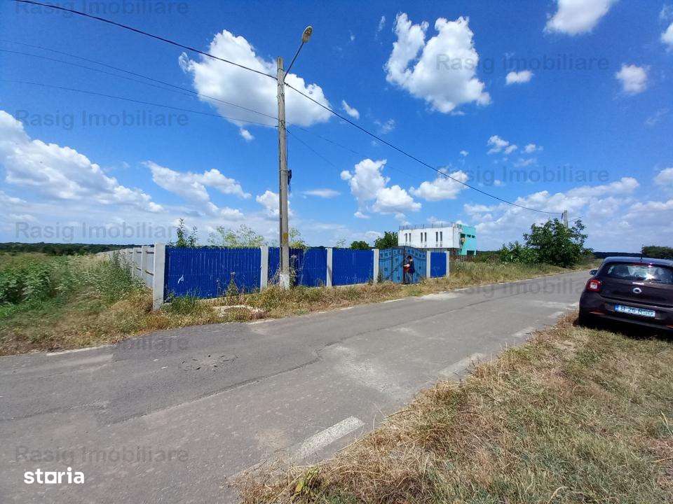 Teren intravilan 1187 mp , strada asfaltata , utilitati - Imagine principală: 1/8