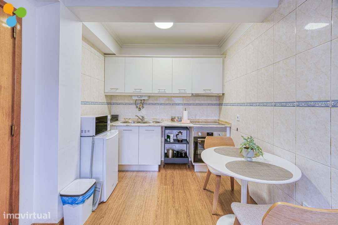 T1 para arrendamento com Terraço Amplo em São Mamede de Infesta – Tota - Grande imagem: 4/14