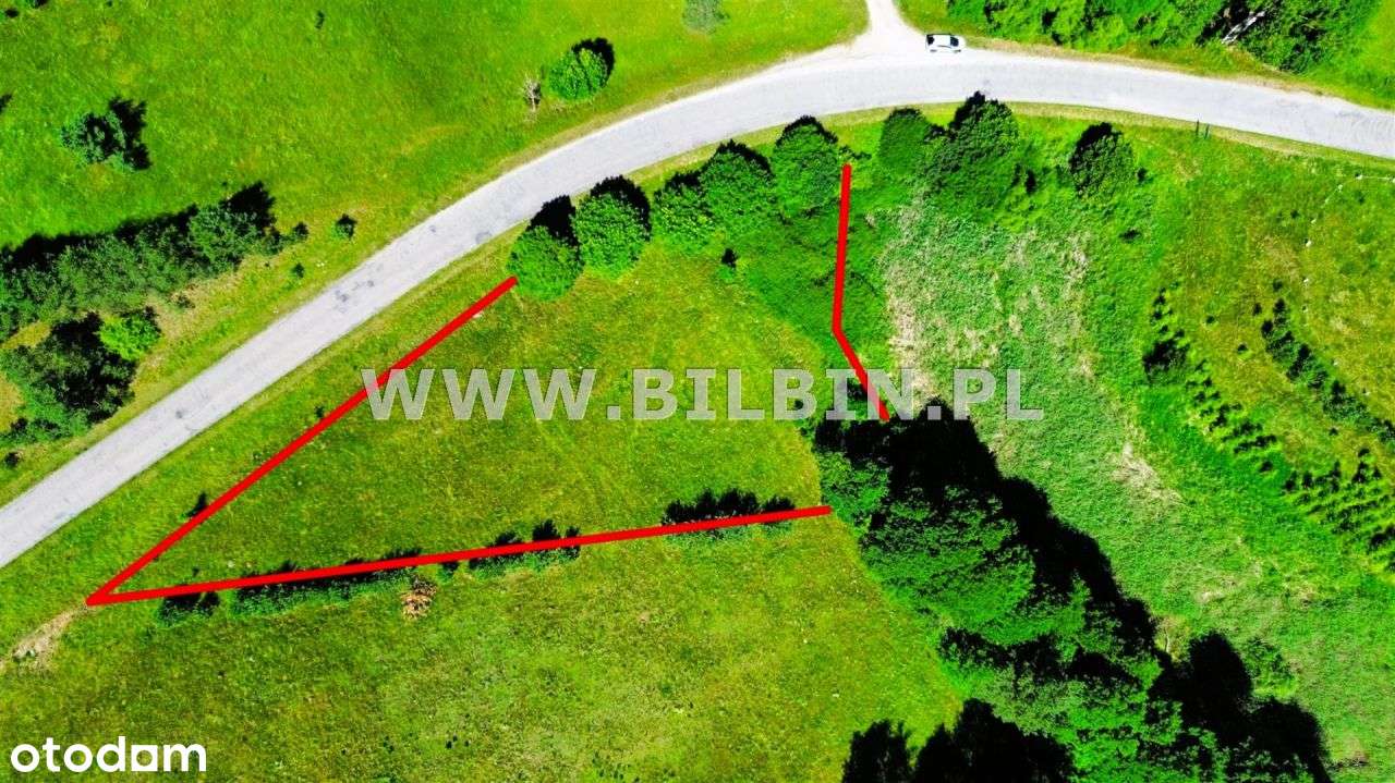 Działka z widokiem na jezioro Okminek ! - Pełny obrazek: 5/5