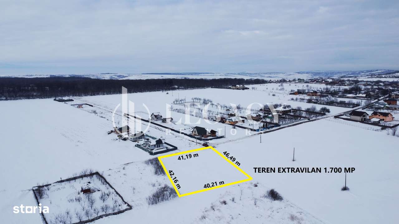 Vânzare - Teren intravilan PUG 2024, 1.700 mp, sat Ciurbești/Miroslava-2
