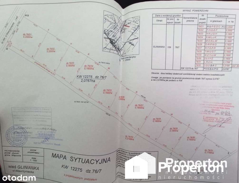 Działki budowlane 1600 m2, 20 km od Warszawy - Pełny obrazek: 2/2