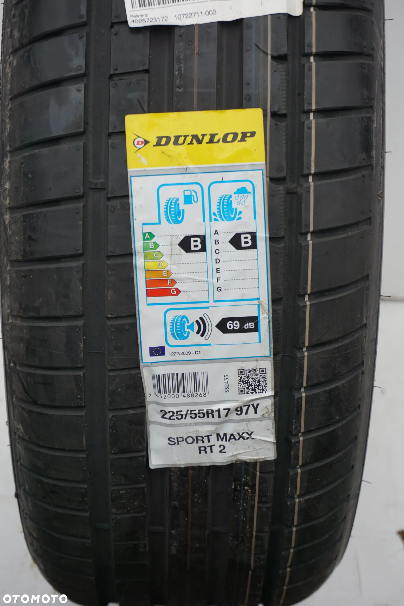 225 55 17 97 Y Dunlop Sport Maxx RT2 FV - 11