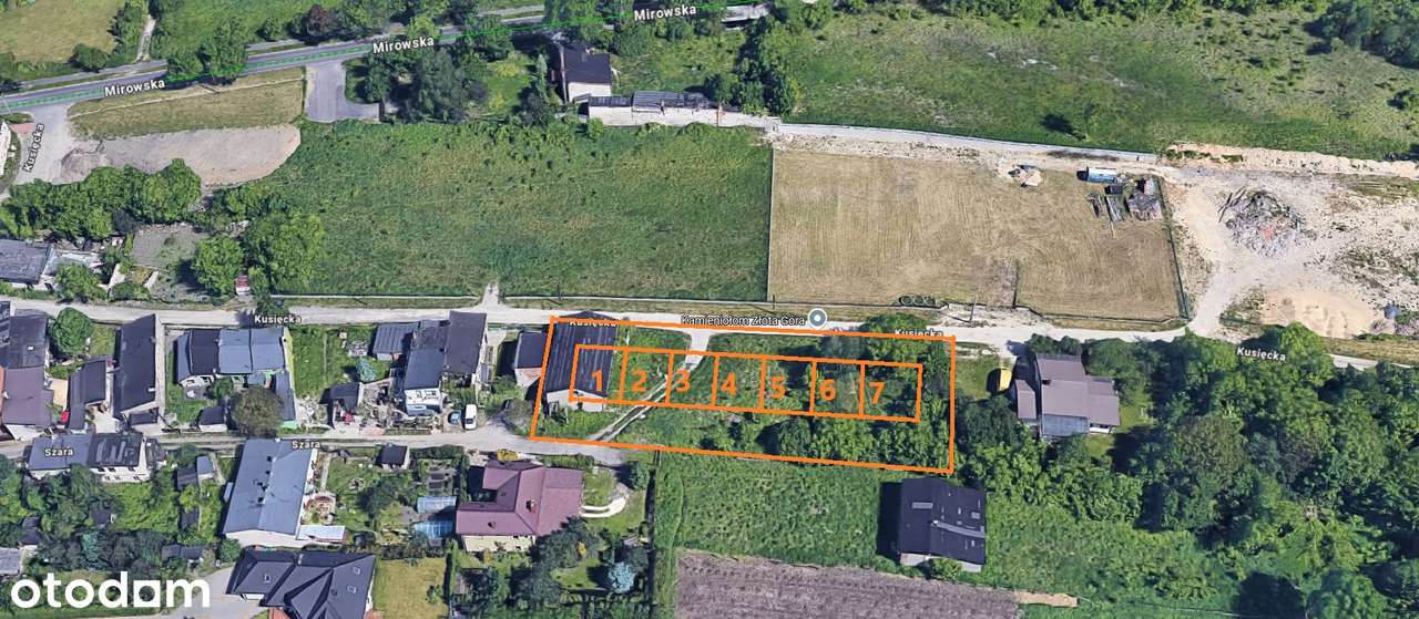 Działka budowlana 1750 m2 + projekt na 7 szeregówek OKAZJA ! - Pełny obrazek: 5/8