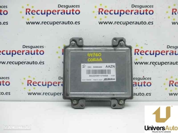 CENTRALINA MOTOR UCE OPEL CORSA D 2011 -55580499 - 4