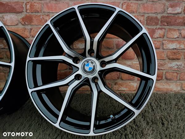 5x120 18 BMW 9j ET40 NOWE alufelgi WRATH WF7 felgi seria 3 E36 E46 E90 F30 F32 F34 Z3 Z4 E60 xDrive Opel Insignia Camaro czarne polerowane M pakiet Styling JR30 - 16