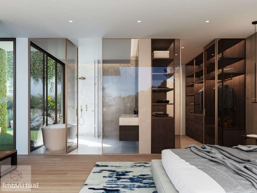 Moradia T4 com piscina e jardim-7