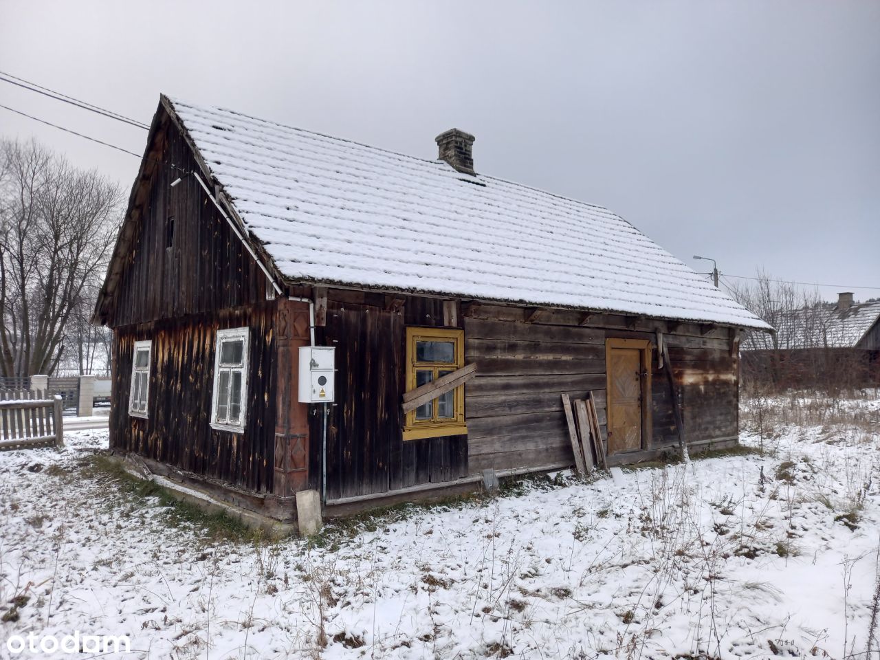 Domek drewniany w Bacikach Średnich