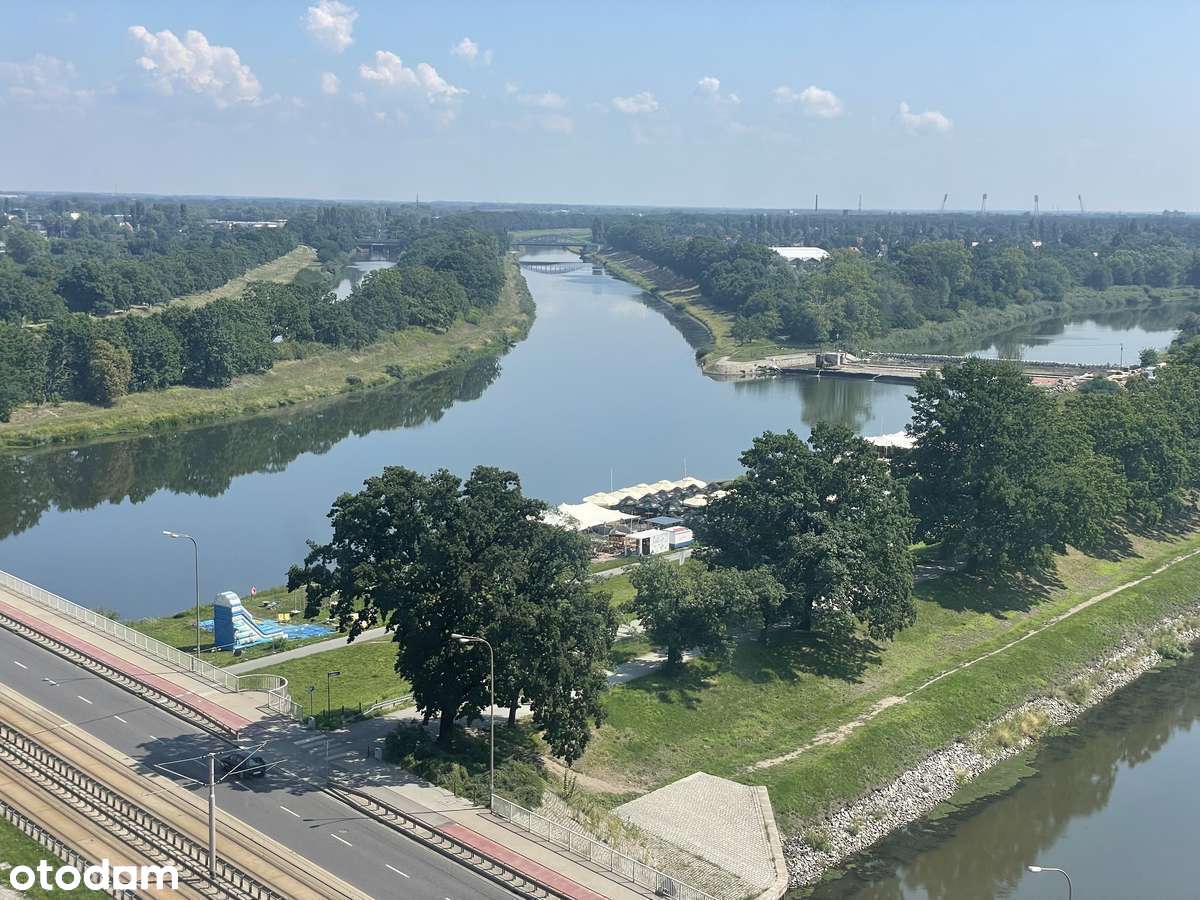 Piękny apartament na 13. piętrze z widokiem na Odrę i miasto BROWARY - Pełny obrazek: 3/20