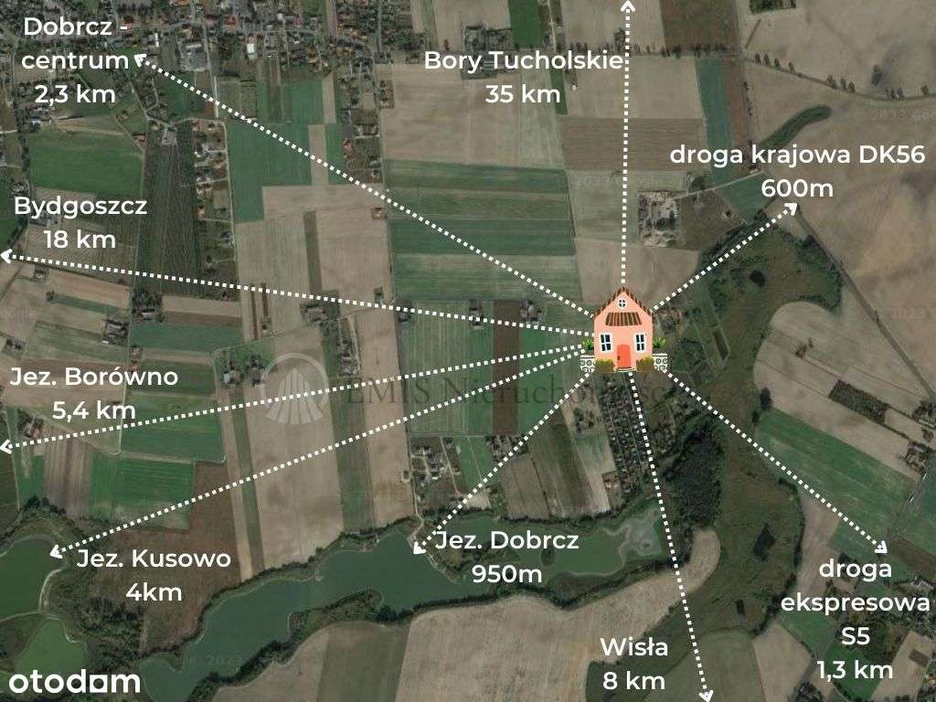Dobrcz - działka 2500 m2 - do zabudowy-7
