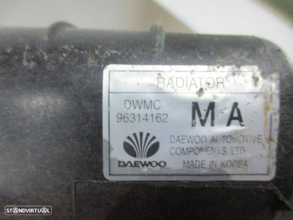 Radiador Agua  Daewoo Matiz (M100, M150) - 6