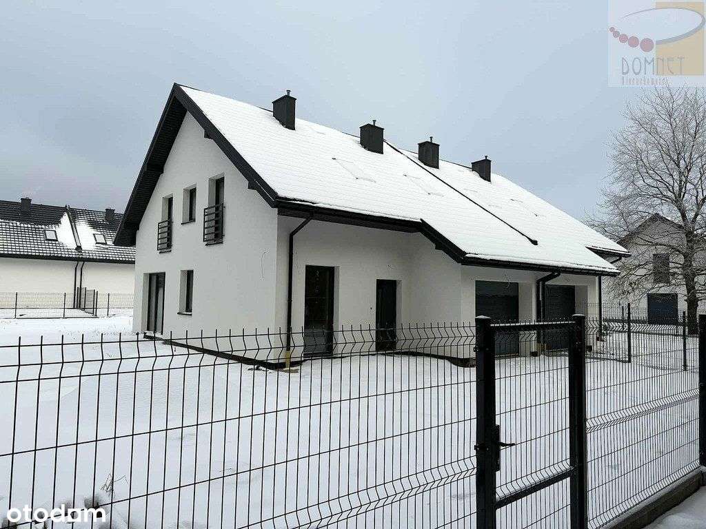 Bliźniaki w stanie deweloperskim 138 m2 Żabia Wola-0