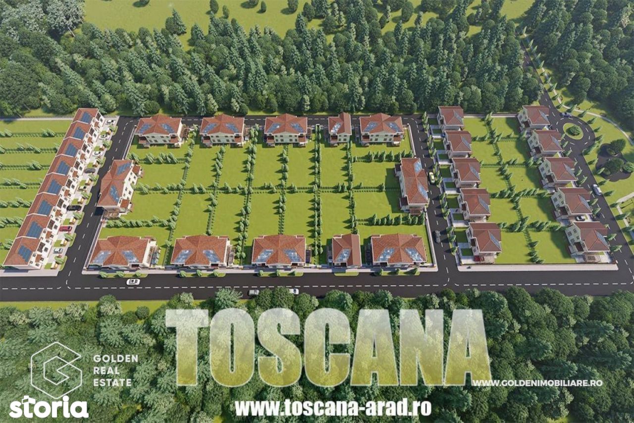 Teren intravilan pentru constructie casa, Toscana Residence