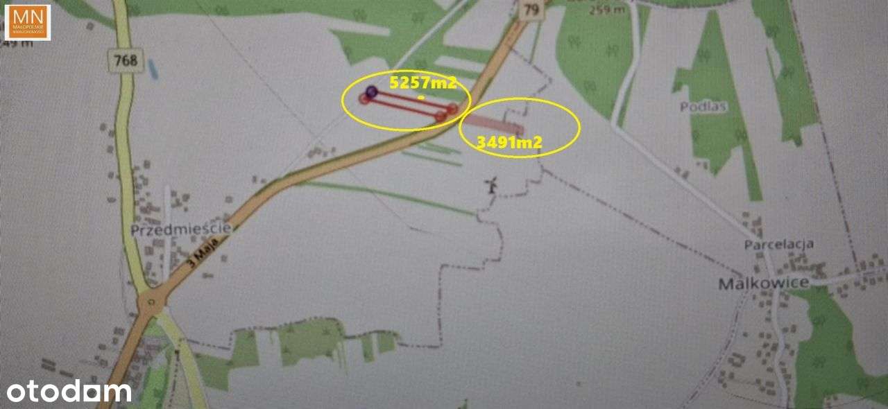 Koszyce,Rachwałowice,Działki 1,2142haRolne-1