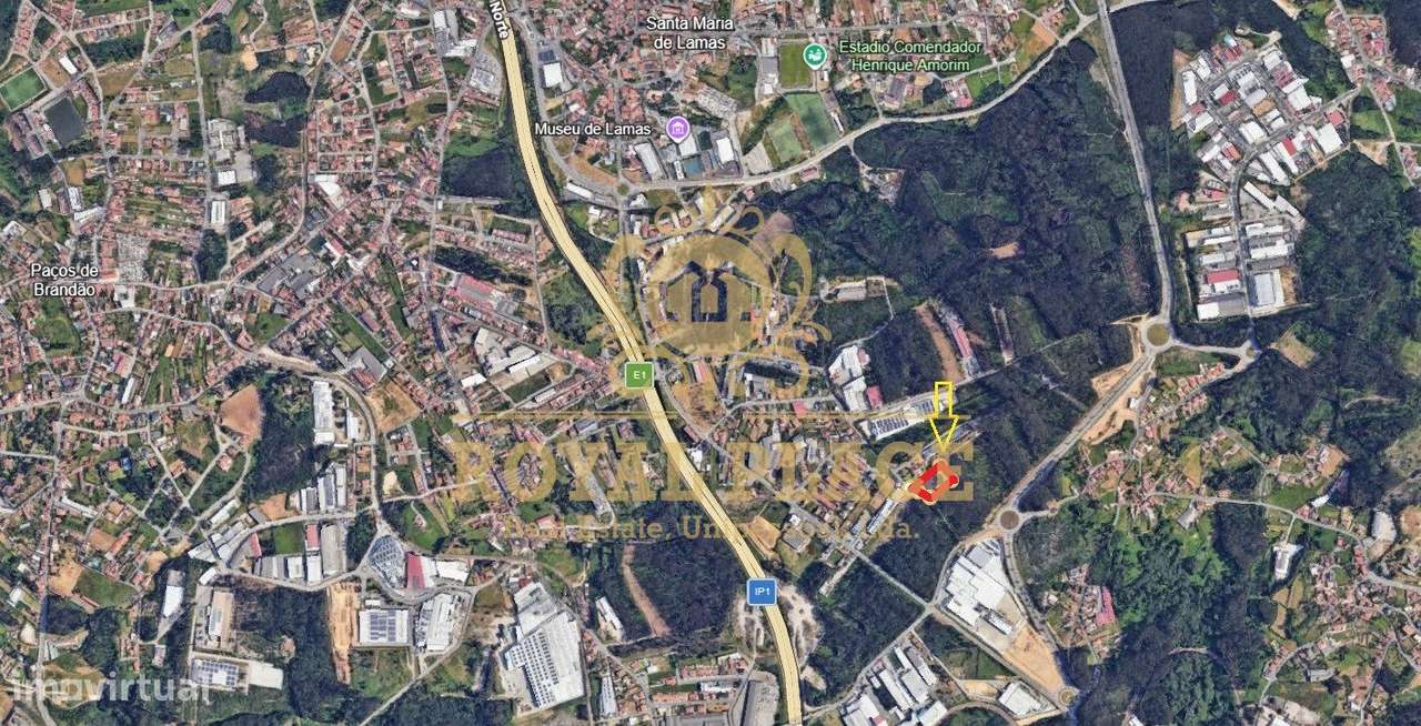 Terreno Industrial 3.970m2 Lamas/S João Ver/Rio Meão - Grande imagem: 4/21