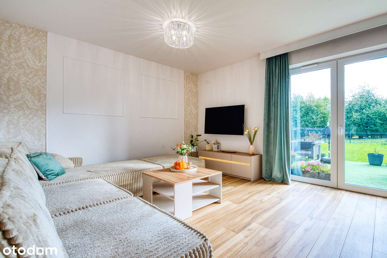 Nowoczesny szereg w Mokronosie Dolnym z dużym ogrodem! - Pełny obrazek: 4/13