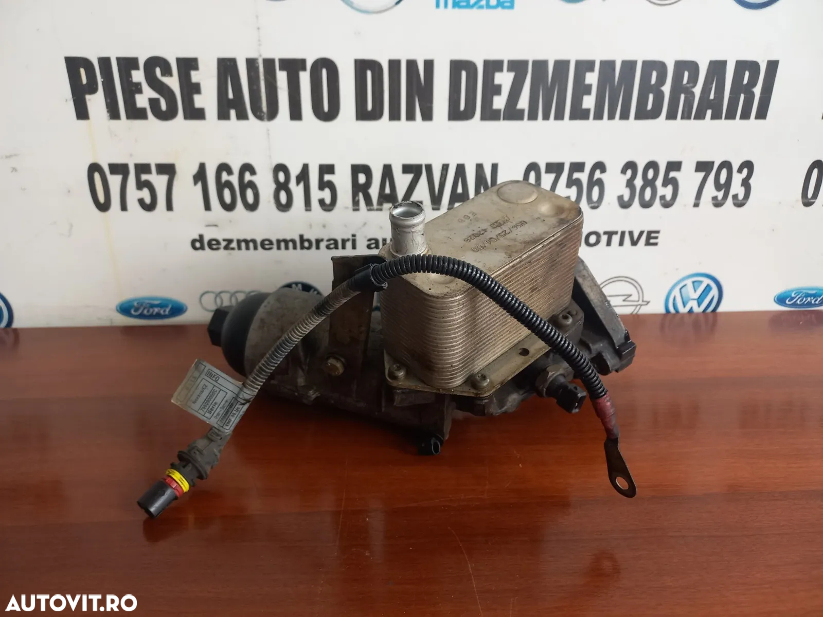 Carcasa Suport Filtru Ulei Termoflot  Bmw E60 E61 E70 E71 E90 E91 X5 X6 3.0 Diesel Cod 7788453- Dezmembrari Arad - 2