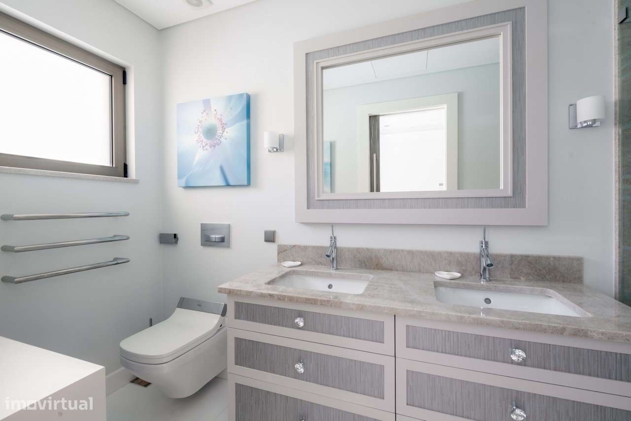 Moradia de luxo com vista mar e golfe-42