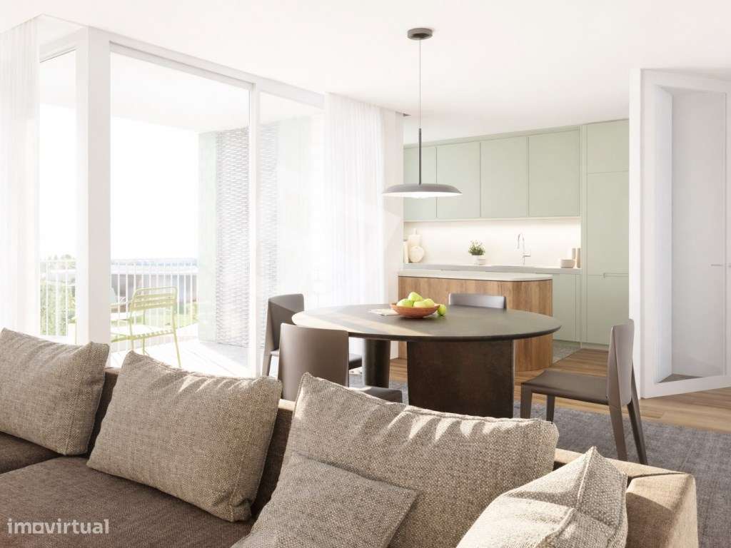 Apartamento T3 Implex c/ Terraços - Centro de S. Bernardo - Grande imagem: 2/21