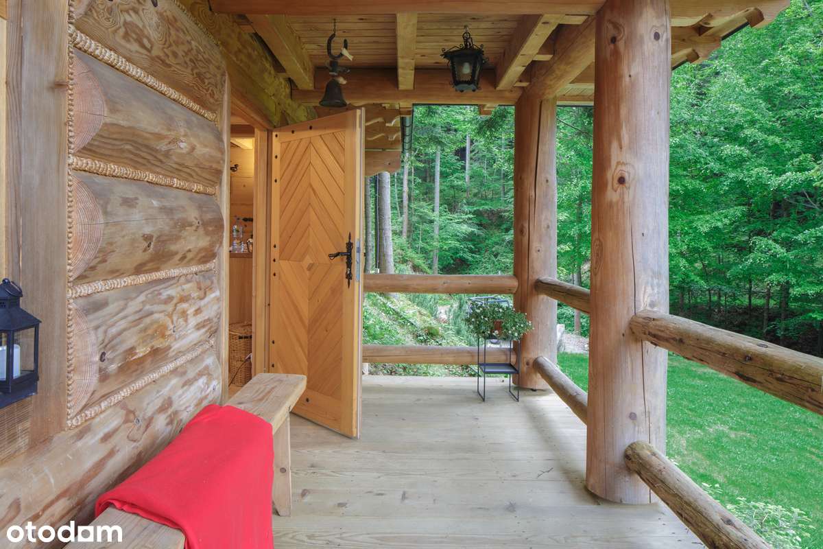 Działka 1,21 ha | Domek z bali + projekt domu - Pełny obrazek: 4/19