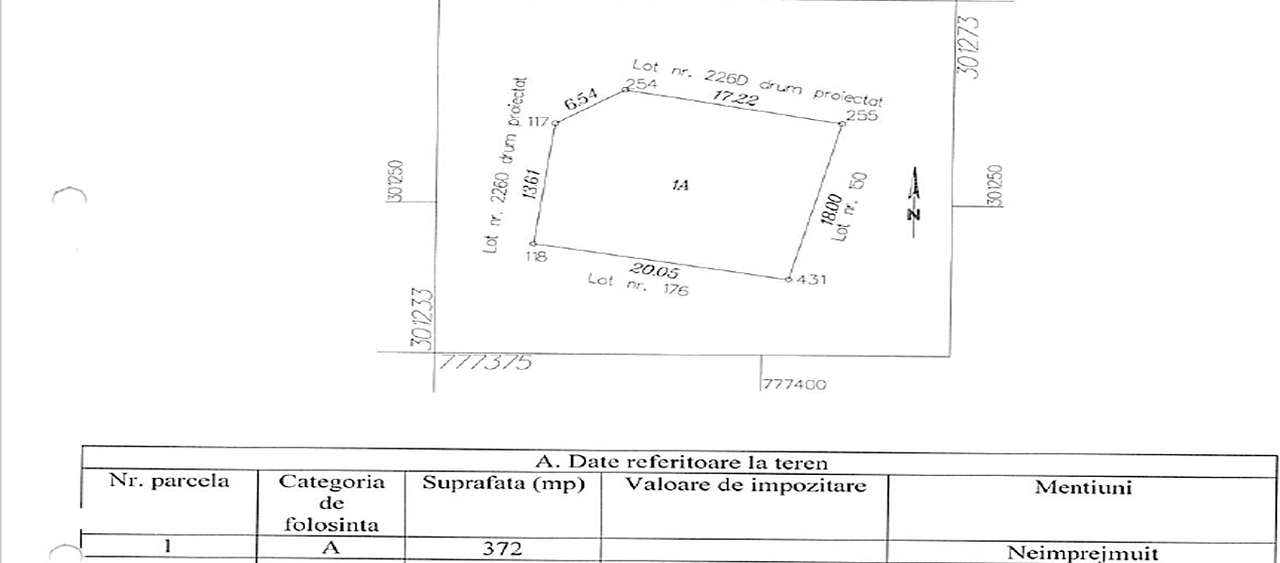 Teren intravilan de construit Valu lui Traian Zona F - Imagine principală: 5/5