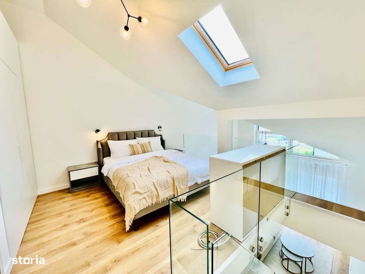 Apartament 2 camere, 2 bai, terasa - mobilat modern, parcare-7