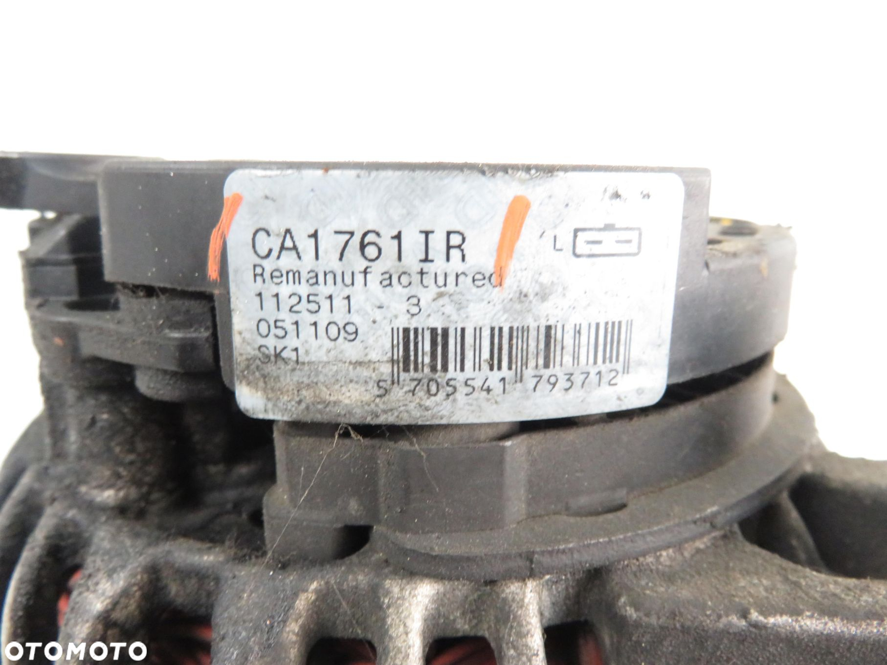 ALTERNATOR CITROEN XSARA PICASSO I 1.6 HDi CA1761IR - 10