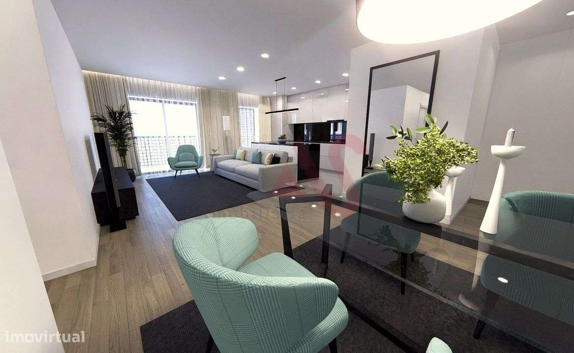 Apartamento T2 novo no centro de Vizela - Grande imagem: 5/14