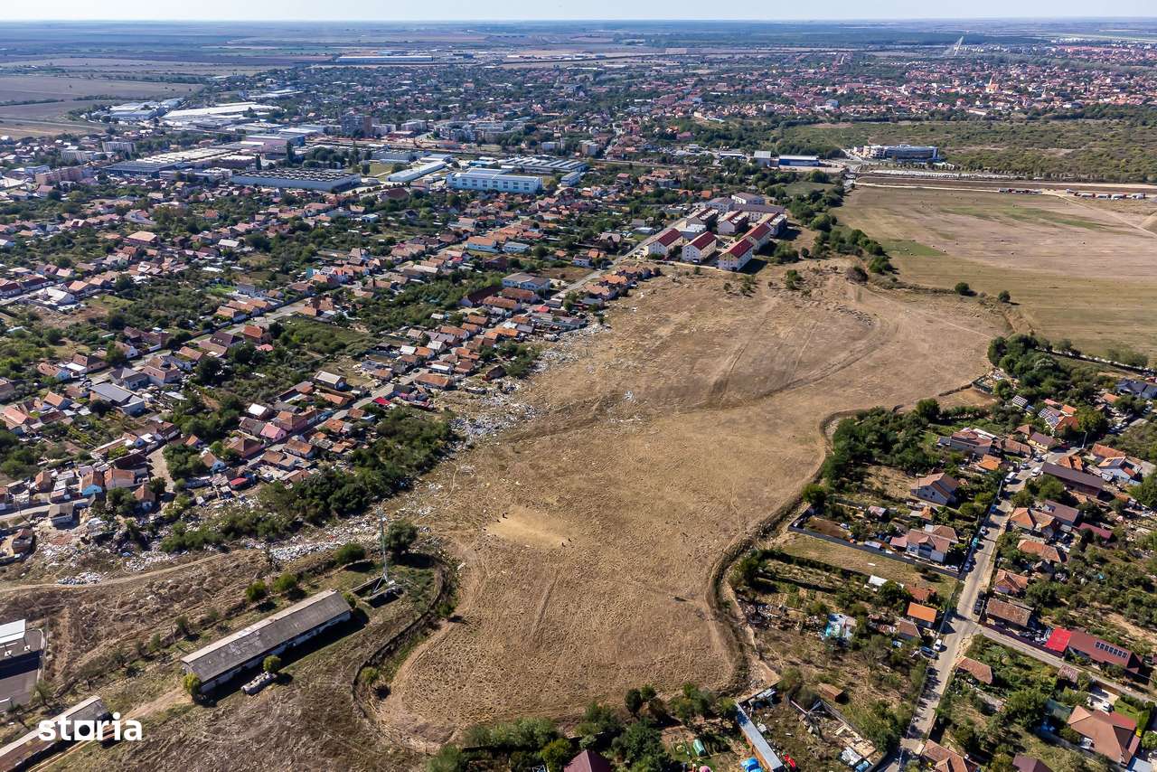 Teren intravilan pentru construcții – Sânnicolau Mic, Arad 12 euro/ mp - Imagine principală: 5/8