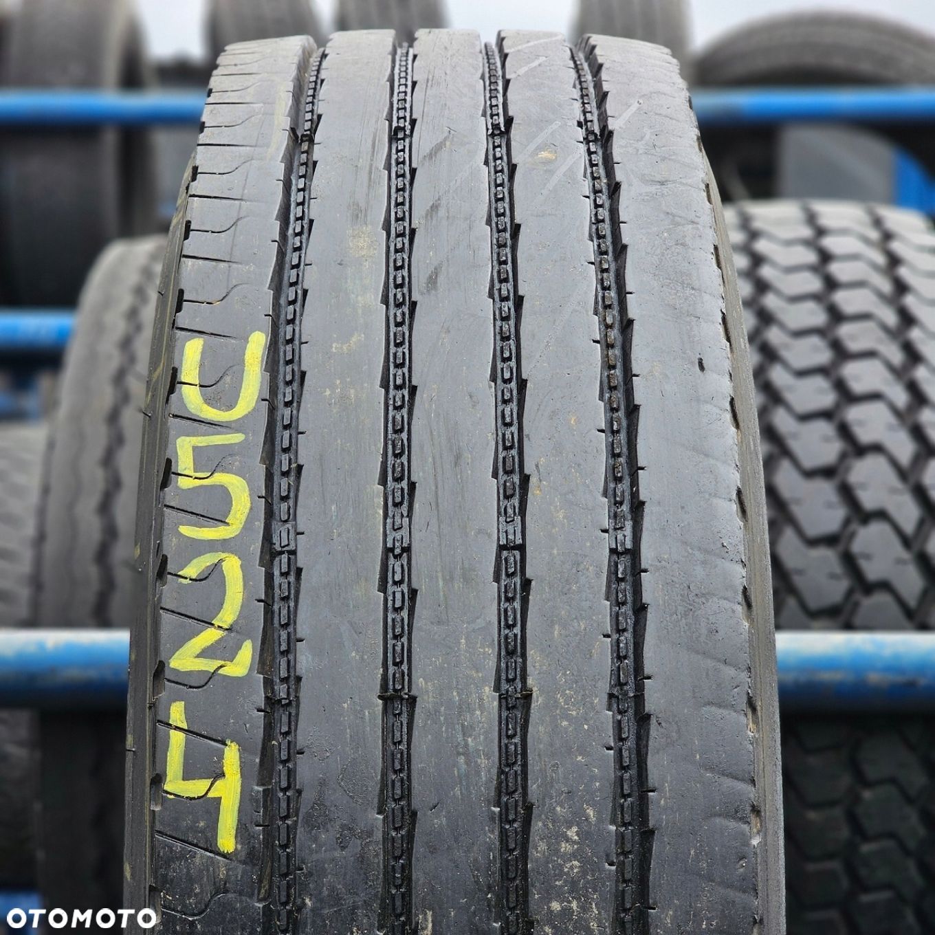 285/70R19,5 MARSHAL KRS03 10MM 2019rok OPONA UŻYWANA PROWADZĄCA U524 - 1