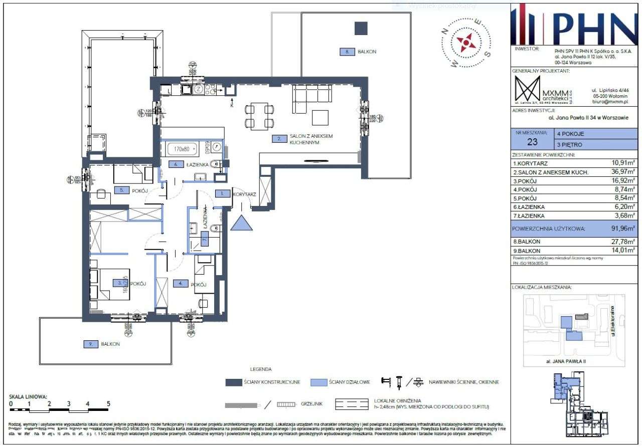 Apartamenty Jana Pawła 34-1
