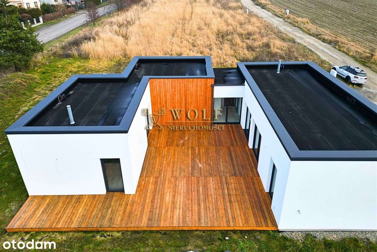 Nowoczesny dom parterowy w Zbrosławicach-11