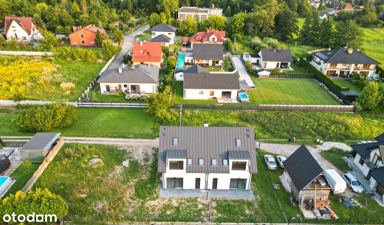 Bliźniak w spokojnej okolicy, cichy azyl dla rodziny | Ul. Glinik-1