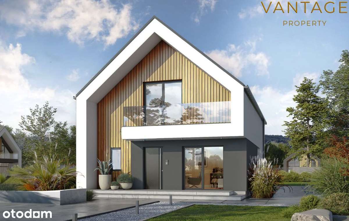 Nowoczesny dom pod Krakowem (gm. Biskupice) - Pełny obrazek: 1/12