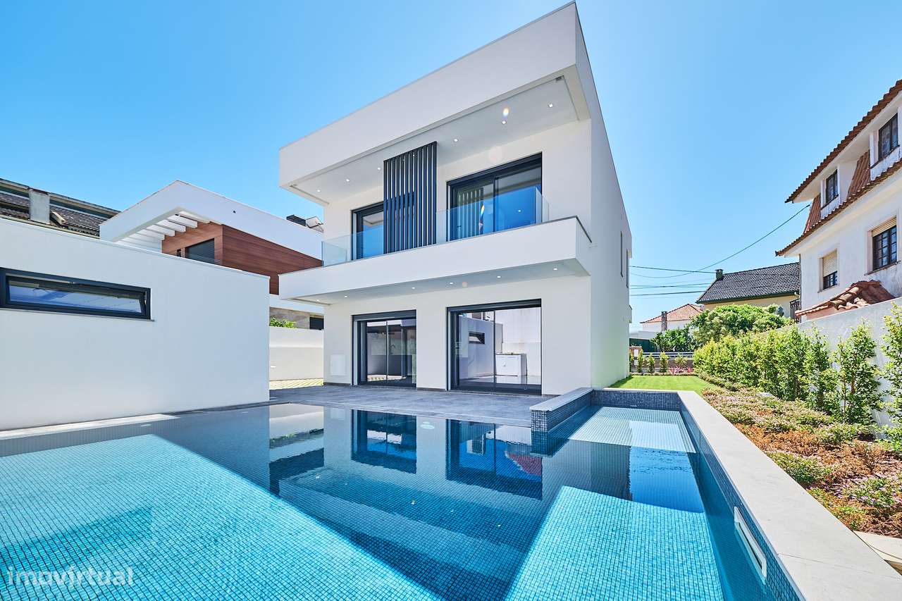 VALE CAVALA - Moradia T4 com piscina aquecida, piso radiante e garagem - Grande imagem: 2/41