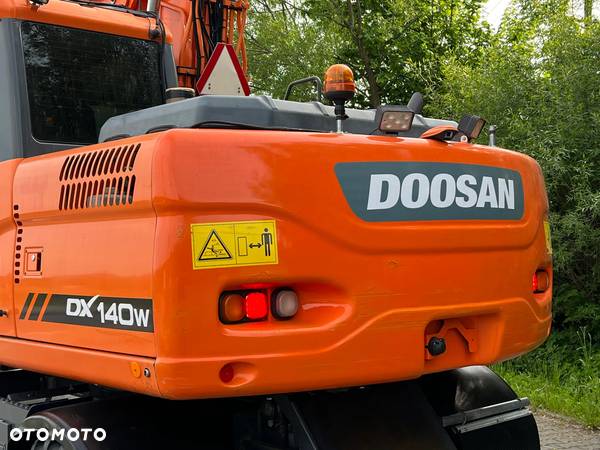 Doosan DOOSAN DX140W *ROTOTILT* KOPARKA KOŁOWA STAN PERFEKCYJNY SPROWADZONA - 29