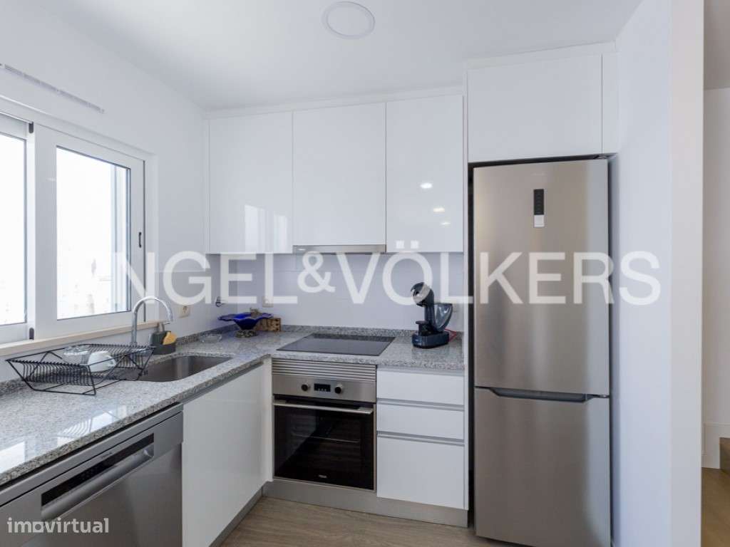 Moradia T2 Moderna em Condomínio com Piscina-10