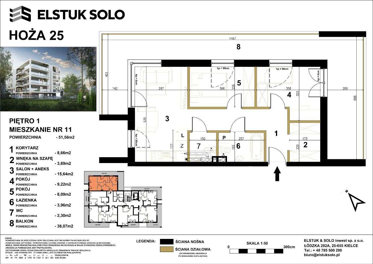 Hoża 25 - wysoki standard-10
